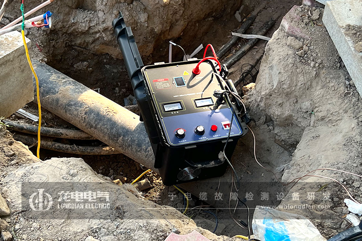 电缆故障检测现场 电缆故障检测现场