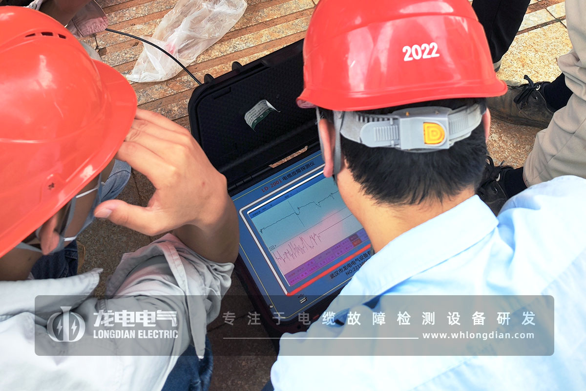 电缆故障检测现场 电缆故障检测现场