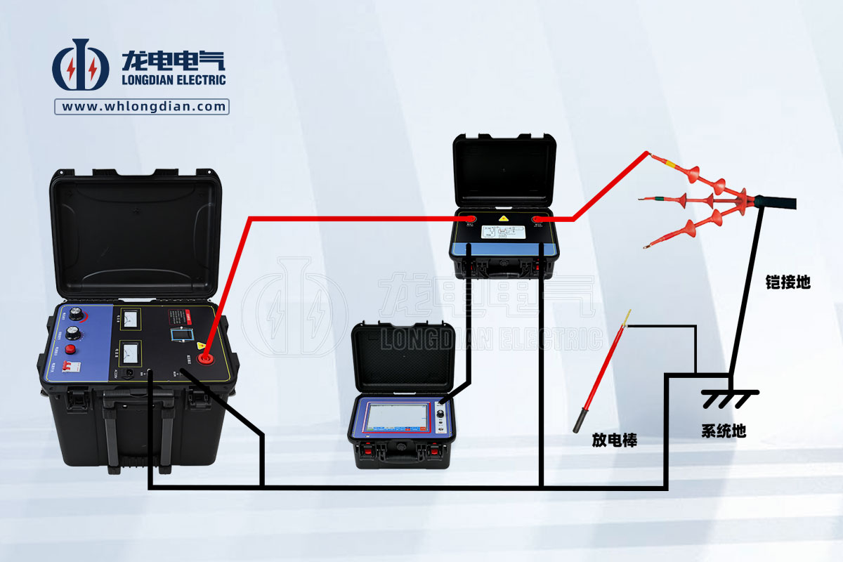 地埋电缆故障探测仪接线图 地埋电缆故障探测仪接线图